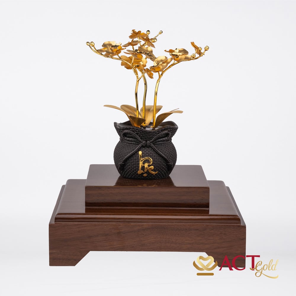 Cây dát vàng - Quà Tặng Dát Vàng - Công Ty TNHH Q&V